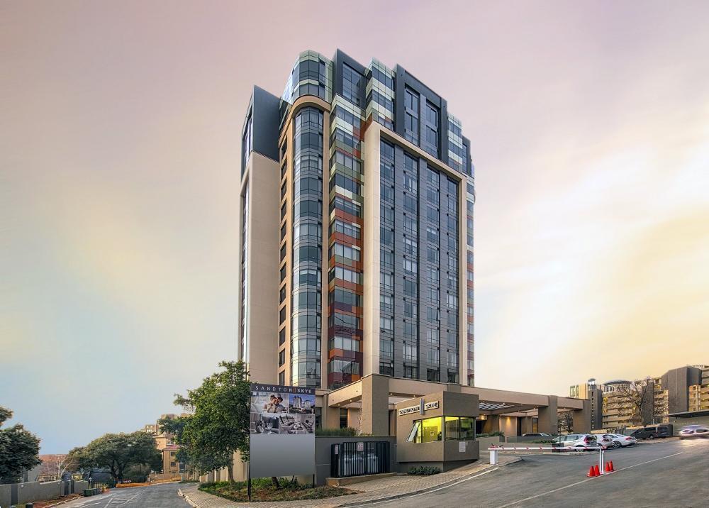 615 Sandton Skye ヨハネスブルグ エクステリア 写真